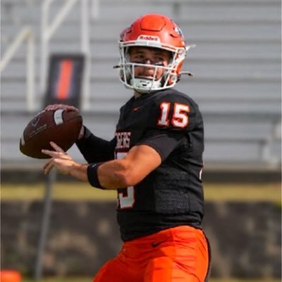 KolterSmithQB's profile picture. QB #15 @Gtown_Football #TigerPride 🟠⚫️🐅 | Dean’s List | @MidSouthSports All-Academic Team | @NAIA All-Academic Team | KY All-State | @BlueGreyFB All-American