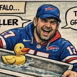 DelReid's profile picture. Jesus 1st | Husband | Father | #BillsMafia co-founder | Runs @26shirts | 2023 @BuffaloBills Fan of the Year | Hosting @MafiaFamilyTies | Sci-Fi and Superheroes