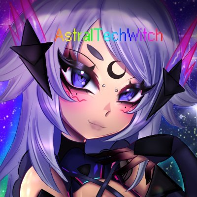 astraltechwitch's profile picture. Mecha witch from the Cosmic Void | I like to draw sturf ☾✧･ﾟ |🔞+ ONLY | I lub seals 🦭💖 |