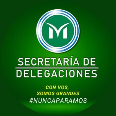 SecDelegaciones's profile picture. Cuenta Oficial de la Secretaría de Delegaciones de Merlo. Maipú 318 e/ Colón y Avellaneda - Merlo, Bs. As.