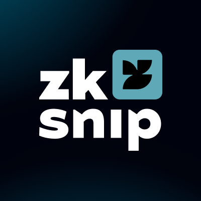 zerosnip's profile picture. Addressless, default-private payments.

Share snips, not identities.