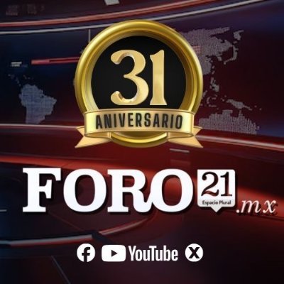 Foro21's profile picture. Foro 21 es un Espacio Plural y objetivo que informa diariamente el acontecer poblano, nacional e internacional.