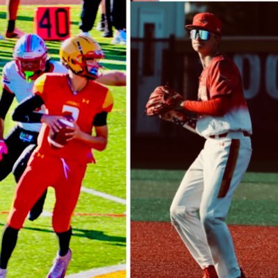 dougcrumb2028's profile picture. ✟ | 6’4” | 205.3 lbs QB | SS |P Class of 2028 📚 3.93 GPA | NCAA ID 240220980 🏈⚾ Calvert Hall | ⚾ Baltimore Redbirds 16U dougcrumb2028@gmail.com | 410-952-3359