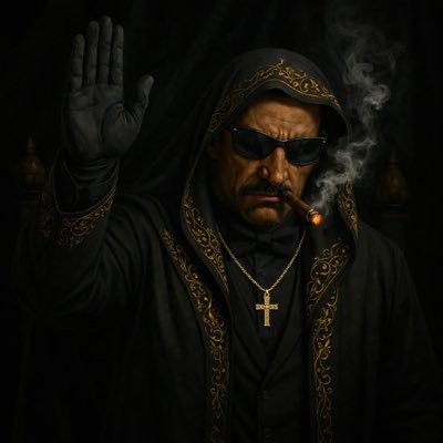 TheCrypt0Butler's profile picture. GOD FIRST. DARK MODE: ON VEST ON 🦺