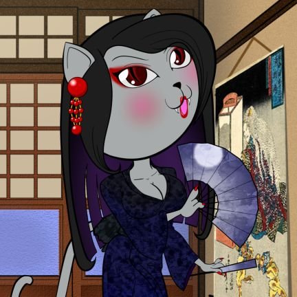 RavenMoonSada's profile picture. Soy una gata PNGTuber furry, hablo de lo que quiero pero en mis canales principalmente sobre Japón
Encuéntrame en
TikTok: https://t.co/91aklJg3wB
y aqu