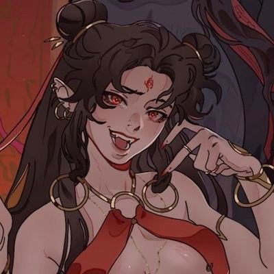 Demon_saintess's profile picture. RP | Sha Hualing 
The saintess of the demon clan

Pfp by @Djune9