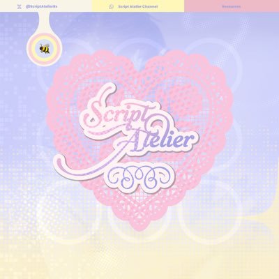 ScriptAtelierRs's profile picture. Ep I. ᪗♡ଓ Tαller de ıdeαs en el cuαl podrάs αprender, ınspırαrte ч encontrαr respuestαs que te guı́en en tu proceso creαtıvo. Enfoque en 𝗜𝗕𝗫 & 𝗣𝗦