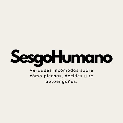 SesgoHumano's profile picture. 