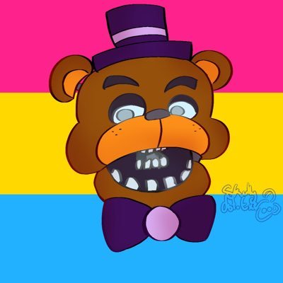 FreddyFortbear's profile picture. Follow for FNaF in Fortnite!🐻🐰🐤🦊🍕| Besties with @fnafnitepls | Pansexual & Genderfluid They/Them | alt: @freddyfortbear2 | NSFW DNI | #FortnightsAtFreddys