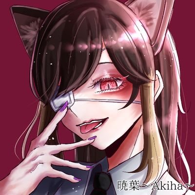 aki_ha20's profile picture. 歌い手／
🍁🐾→推しマ／
FA #暁葉絵 ／
 https://t.co/JDinDC6bLk 
🍁グッズ…BOOTH→https://t.co/ll1kkGYuEC  
suzuri→https://t.co/rHYxOWWmHZ

アイコン絵師様
@mayanekodesu