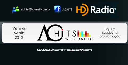 Web-Rádio AcHits, os hits mais envolventes tocam aqui.
