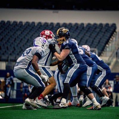 Jacksonfische58's profile picture. C/O 26 |OT/DT|6'4 250Ibs|All-State |3x all conference OL|2x all district OL|All district DL| Blue-Grey All American|Van-far| NCAA ID 2505606455 | 573-470-1412 |