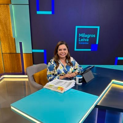 PuntoCiegoPE's profile picture. Milagros Leiva Entrevista (WillaxTV Desde enero del 2020 a diciembre del 2025)  Siempre a las ocho (streaming en El Comercio desde enero del 2026)