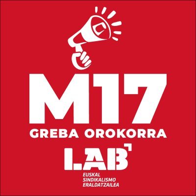LABGasteiz's profile picture. LAB sindikatua:
Gasteiz-Lautada-Errioxa eskualdeak