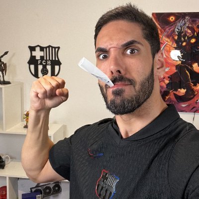 libredirectofcb's profile picture. Padre de mi lobo🐺 
Hago cosas en Youtube y redes💙❤️
➡️https://t.co/Ejxn9Tyd17
Contacto📨DM