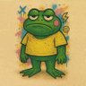 nprussell's profile picture. Early artists on BSC, Backed by the vibes of @darkfarms1 & the $BOME.Art + Memes + Community = BULLFROG ca: 0x4444f20947325dc5d37643BCAaA537C85CfCb524