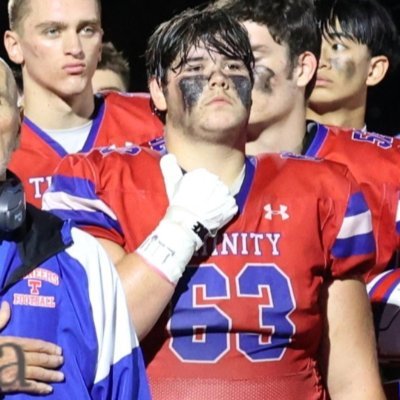 63TooTuff's profile picture. • Trinity Highschool (NH)
• C/O 28'
• 6'0, 270
• Ranked #16 OL (New England) 2028
• NCAA ID: 2506634053
• email: eastonvalliere@gmail.com
• @THSCoachRome