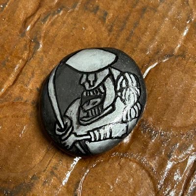 therocksofages's profile picture. arts and craft collection of hand drawn/painted rocks and more by @Chadlythechad