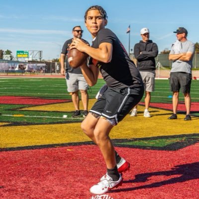 KadenC_2031's profile picture. QB | Class of 2031 | St. Margaret’s Episcopal School | @SMESFootball