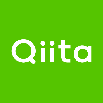 Qiita's profile picture. Qiita公式アカウントです。何かありましたら support@qiita.com までご連絡ください :) / Qiita Team @QiitaTeam / 人気の投稿 @qiitapoi / Qiitaマイルストーン @qiita_milestone