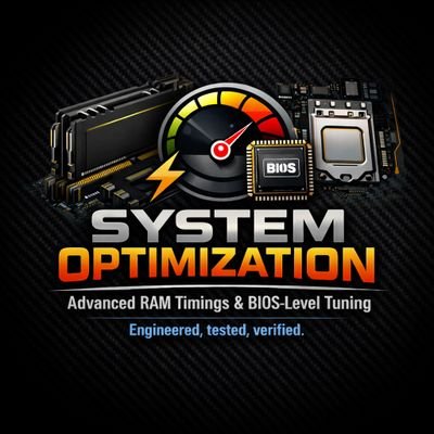 NolanCapellino's profile picture. HARDWARE OPTIMIZATION
RAM Timing & BIOS Tuning
Fake tweaks exposed.