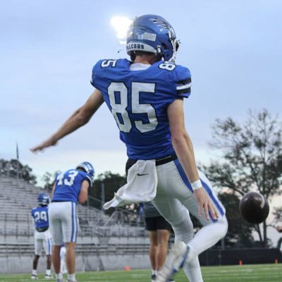sshivanonda22's profile picture. 2026 / Pure Punter / Florence High School, Al / ⚽️🏈 / 5'10 148 / 4.2 GPA / ( 3.5 ⭐️ Kohl’s ) stevenkohl13@gmail.com / 559-545-1412