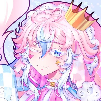 purrpup's profile picture. ☁️ ₊ʚ ᗢ₊˚☆  Meowdy~  Cloudy Kitty Jester 🃏  
21  ⋆  They / Them  ⋆  
VTuber & OC Artist  ⋆  
AUDHD & Disabled  ⋆
☆ PFP - Sweetiepieillustrations ʚ ᗢ₊˚☆ . ☁️