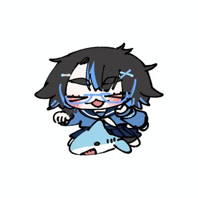 lulubluwu's profile picture. Hi, I’m Lulu and I put "uwu" in blue~ 
Artist & barefoot NEET VTuber (w/ a cool dragon-shark form)! 💙 
Art: #lululewds 🎨