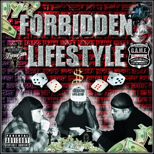 Forbidden Lifestyle is a coalition of 3 rap artist representing a lifestyle that most people forbid