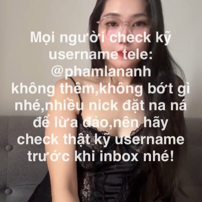 vkcklananh9496's profile picture. FULL VIDEO ON: https://t.co/1ZZY84p2Kn , https://t.co/2ICYcFubFI. Nick Telegram hướng dẫn: https://t.co/ph7aSl6txu (@phamlananh).Shop người lớn: https://t.co/pLYuZq9DfQ
