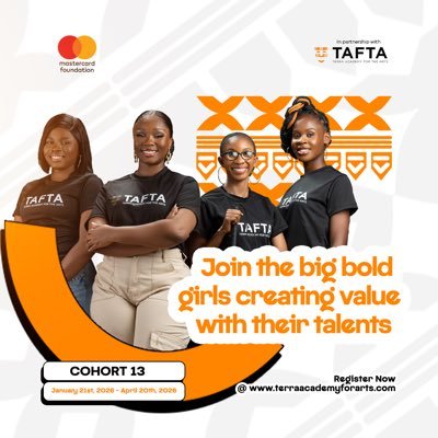 tafta_academy's profile picture. On a bold mission to transform young creative women into global stars 🌟#terratribe