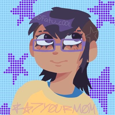 fatigirl08's profile picture. ⭐Fatu/Fern/Feto⭐
AuDHD & ; (*'▽´*)/🐾🎮
#RobotDreamsReanimated
Multifandom 👀👅
xe/them/ellx | lvl 15 | Aro/Ace | ES/EN | (depressive af) 🐌🍭🦝🦄🐾🐶🤖👽🦇💜💛