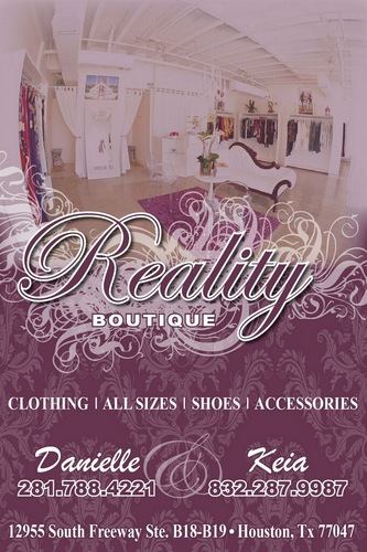 Making fashion a REALITY!!!!!!
Located at: 
12955 South Fwy, Ste. B18-B19 Houston, TX 77047