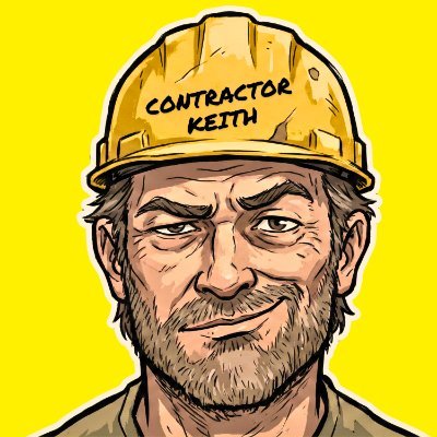 contractorkeith's profile picture. former home builder and GC. currently building with code, solving neighbor problems, and keeping pets safe. far from perfect. #buildinpublic