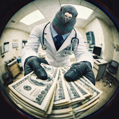 Pigeon_Doc's profile picture. CA: GB8KtQfMChhYrCYtd5PoAB42kAdkHnuyAincSSmFpump