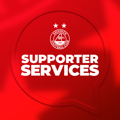 AberdeenFCHelp's profile picture. Official Aberdeen FC Supporter Services account.

Ticketing, Memberships, Matchday info & fan support.

Monitored during office hours & matchdays.