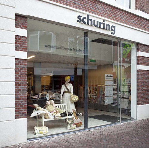 Schuring Naaimachines & Inspiratie, Fournituren, Quiltstoffen, Workshops.