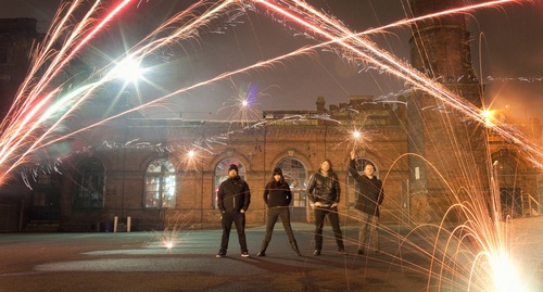 Guitarist Shawn Kock (formerly of Das Llamas), guitarist Miki Sodos, vocalist/bassist, Joel Schneider (My Goodness) and drummer Mike Stubz (Deadkill)