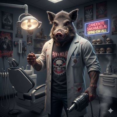 DrSacaMuelas__'s profile picture. Dientologo de Guasabra, Antioquia. 
Recibo a mis clientes con relaciones inhumanas. Diseño de sinrisas.  Esposo de la Anónima Fresita.