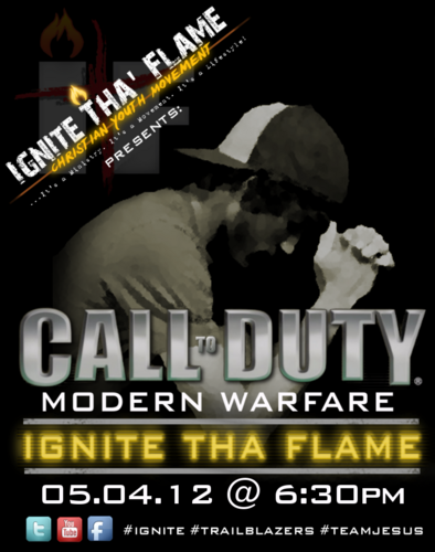 ignitethaflame's profile picture. ...it's a ministry, it's a movement, it's a lifestyle! #teamjesus #trailblazin [matt 5:14-16] [1 tim 4:12]