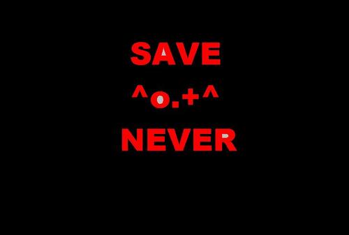 @SAVE_NEVER