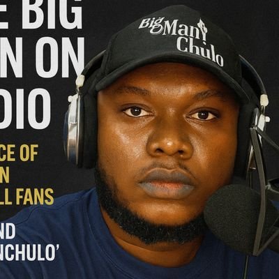 BigManChulo's profile picture. The Big Man on Radio 🔥 | Your Daily Dose of Football Gist, Bold Opinions & Naija Culture | Sports Presenter @Brilafm889 | Follow for vibes + analysis ⚽️