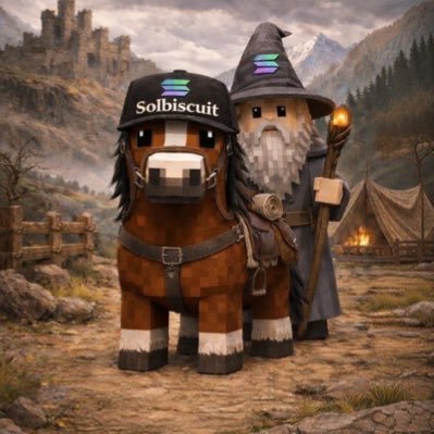 solbiscuithors's profile picture. A horse that was bought using SOL - Solbiscuit inspired by the founders of SOL @rajgokal@toly CA - J3mTHLJ3GMcz9ycfvUji5HzeuTvmUQjQSdzChsS5 pump