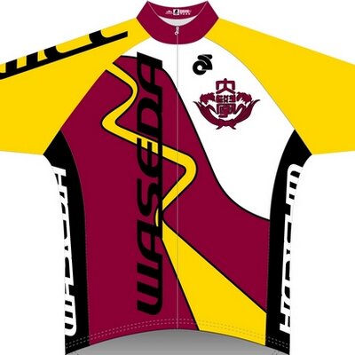 早稲田大学　サイクルウェア　Lサイズ 早稲田大学 サイクルウェア Lサイズ - メルカリ