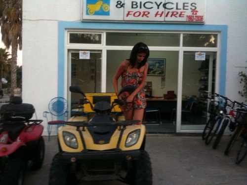 KaterinaKefalos's profile picture. QUADS-BICYCLES-MOTORBIKES FOR HIRE