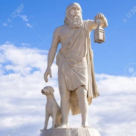 Diogen23937884's profile picture. Шта тражиш у по бела дана с фењером у руци на градским улицама?  »Тражим човека«.
Нека буде борба непрестана, 
Нека буде што бити не може!