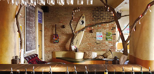 A hidden oasis on Cowley Road. Happy hour between 5-8pm. Live music every week on the sunny side of Oxford.