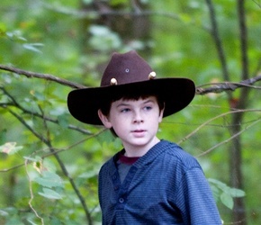 I'm Carl Grimes, son of Rick and Lori Grimes trying to survive. along with my family.