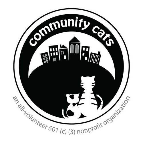 Community Cats, Inc. is an all-volunteer 501(c)(3) nonprofit organization focusing on the trap-neuter-return of cats living outside and adoptions for tame cats.