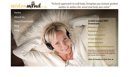 Beautiful Relaxation, Meditation and Self-Help Guides - High Quality recordings with bespoke soothing Music